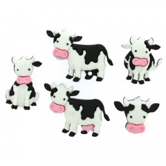 Dress It Up Embellishments - Cows