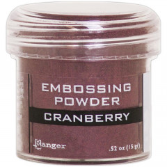 Embossing Pulver - Cranberry Metallic