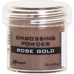 Embossing Pulver - Rose Gold Metallic