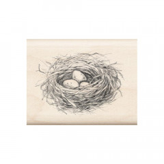 Holzstempel - Nest