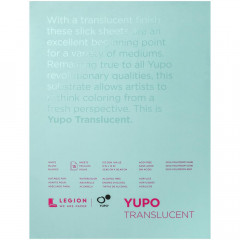 Legion Yupo Paper 9x12 inch Translucent