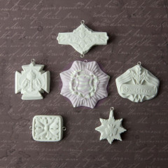 Archival Cast Embellishments - Medallions