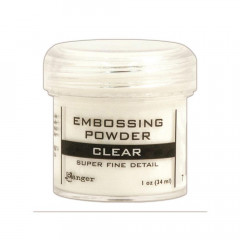 Embossing Pulver - Super Fine Clear