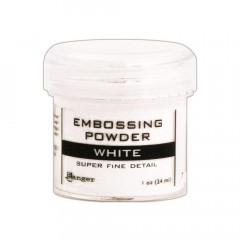 Embossing Pulver - Super Fine White