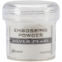Embossing Pulver - Silver Pearl
