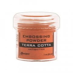 Embossing Pulver - Terra-Cotta