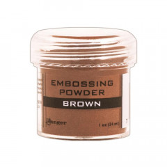 Embossing Pulver - Brown