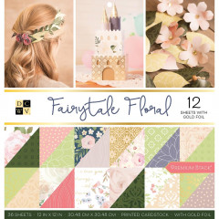 Fairytale Floral 12x12 Premium Paper Stack