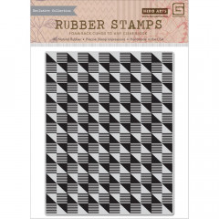 Cling Stamps - Geometric Background