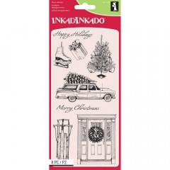 Clear Stamps - Home For Christmas