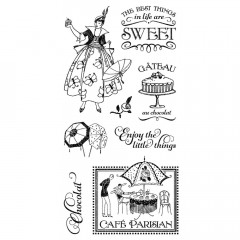 Cling Stamps - Cafe Parisian 1