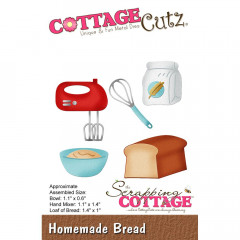 CottageCutz Dies - Homemade Bread