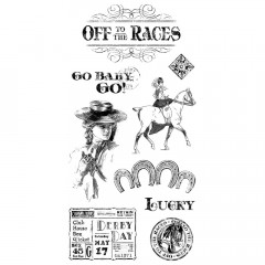 Cling Stamps - Off To The Races 1