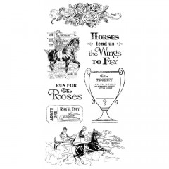 Cling Stamps - Off To The Races 2