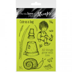 Clear Stamps - Garden Secrets, Cute As A Bug