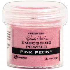 Embossing Pulver - Pink Peony