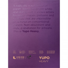 Legion Yupo Paper 9x12 inch Heavy