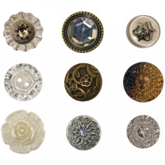 Idea-Ology Accoutrements Buttons - Fanciful