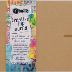 Dylusions Creative Flip Journal large kraft