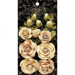 Staples Rose Bouquet Collection - Classic Ivory and Natural Line