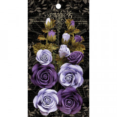 Staples Rose Bouquet Collection - French Lilac and Purple Royalt