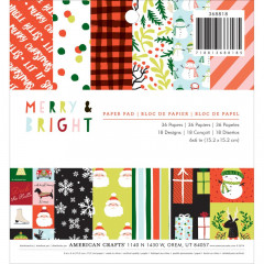 Merry Bright 6x6 Paper Pad