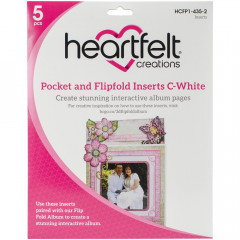 Pocket and Flipfold Inserts C - White