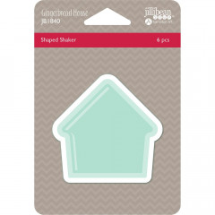 Jillibean Soup PVC Card Shaker - Gingerbread House