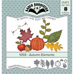 Karen Burniston Die - Autumn Elements