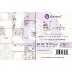 Lavender Frost Journaling Cards 4x6