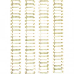 Wire Binder 1 Inch The Cinch - Gold (4er Packung)