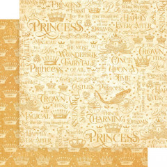 Princess Designpapier - If The Crown Fits