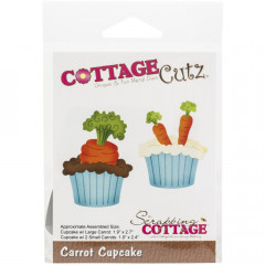 CottageCutz Dies - Carrot Cupcake