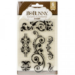 Clear Stamps - Butterfly Kisses-Elegant Flourishes
