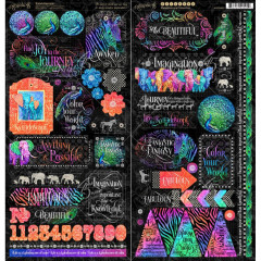 Kaleidoscope Cardstock Sticker