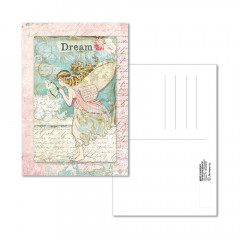Stamperia Postcard - Fairy, Wonderland