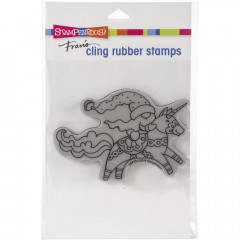 Stampendous Cling Stamps - Unicorn Gnome