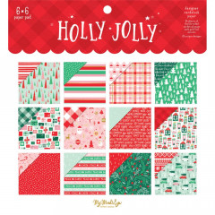 Holly Jolly 6x6 Paper Pad
