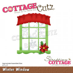 CottageCutz Dies - Winter Window