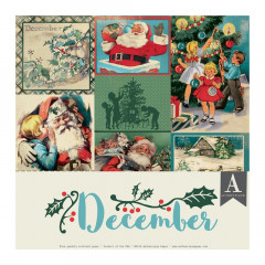December 12x12 Calendar Paper Pack
