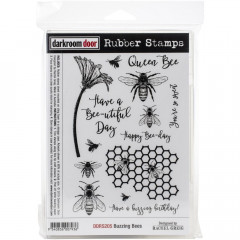 Darkroom Door Cling Stamps - Buzzing Bees