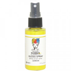 Dina Wakley Media Gloss Spray - Lemon