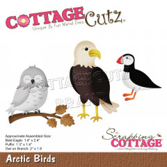 Cottage Cutz Die - Arctic Birds