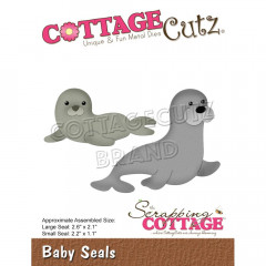 Cottage Cutz Die - Baby Seals