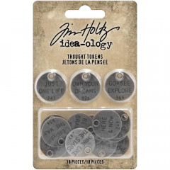 Idea-Ology Metal Adornments - Thought Tokens