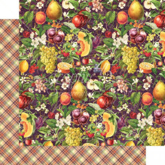 Fruit and Flora Designpapier - Abundant Harvest