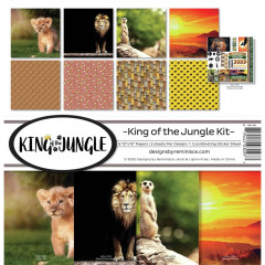 King Of The Jungle 12x12 Collection Kit