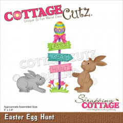 Cottage Cutz Die - Easter Egg Hunt