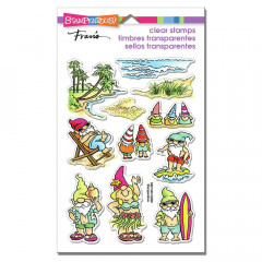 Clear Stamps - Gnome Beach