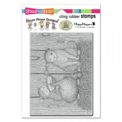 Cling Stamps - House Mouse Cat And The Fiddle